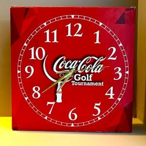 Coca-Cola Cardboard Box Clock